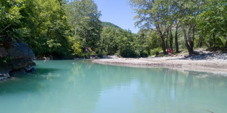 Aliakmon River in Nestorio