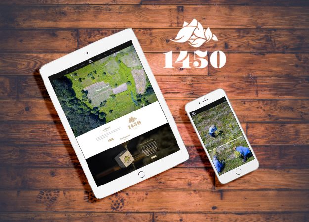 1450 website on mobile and tablet