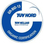 TUV Nord - Hellas πιστοποιητικό GR BIO 13