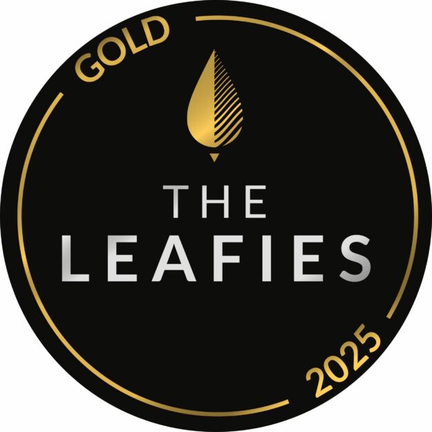 THE LEAFIES 2025_Gold Sticker